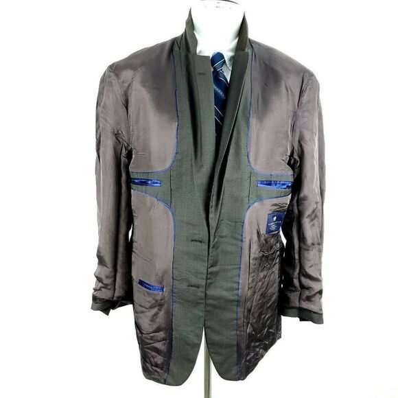 Alexandre London Savile Row 40 L 2 Button Suit - Picture 10 of 12